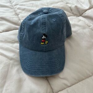Disney Denim Baseball Hat with Embroidered Mickey - Blue